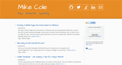 Desktop Screenshot of colemike.com